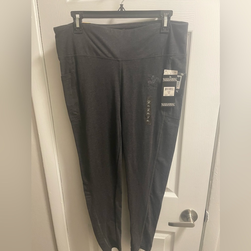 NWT Beverly Hills Polo Club leggings Sz XL